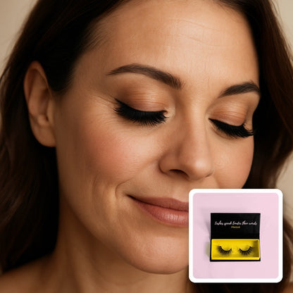 Modelo usando Kit Prague VoLash